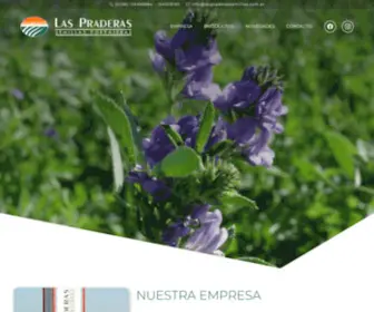 Laspraderassemillas.com.ar(LAS PRADERAS SEMILLAS FORRAJERAS) Screenshot