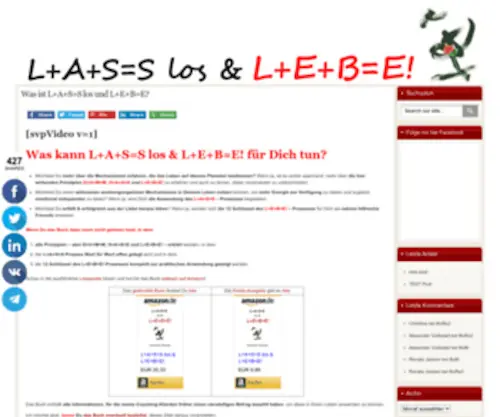 Lass-LOS-UND-Lebe.com(Lass LOS UND Lebe) Screenshot