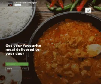 Lassani.com(Lassani Tandoori Glasgow) Screenshot