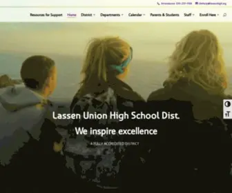 Lassenhigh.org(Lassen Union High School District) Screenshot