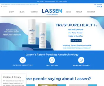 Lassenlabs.com(Finding the Best CBD cream or CBD Oil for pain can be difficult. Our Pharmacetiucal Grade CBD) Screenshot