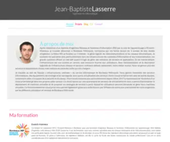 Lasserre.net(Jean-Baptiste Lasserre) Screenshot