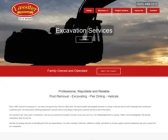 Lassiterexcavating.com(Lassiter Excavating Swimming Pool Removal Bay Area Cost) Screenshot