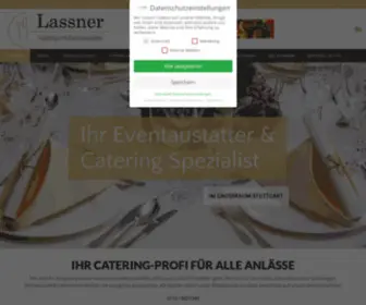 Lassner.eu(Lassner Catering) Screenshot