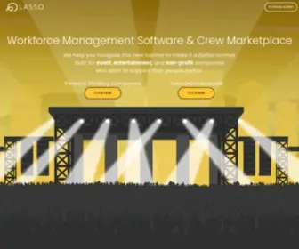 Lasso.io(Manage your event workforce with one solution) Screenshot