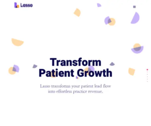 Lassomd.com(Transform Patient Growth) Screenshot