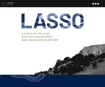 Lassoventures.com(Lasso Ventures) Screenshot