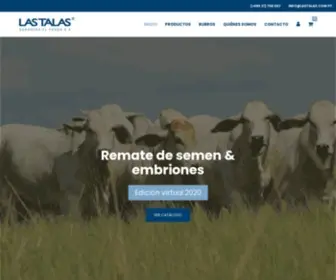 Lastalas.com.py(Las Talas Ganadera El Fogón S.A) Screenshot