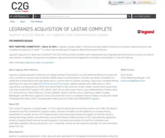 Lastar.com(Legrand's Acquisition of Lastar Complete) Screenshot