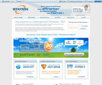 Lastationinternet.com(Vos experts en Hébergement Windows) Screenshot