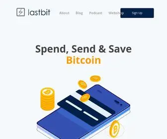 Lastbit.io(Spend, Send & Save Bitcoin on the Lightning Network) Screenshot