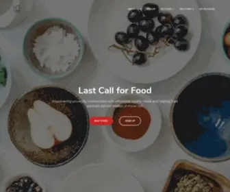 Lastcallforfood.com(Last Call) Screenshot