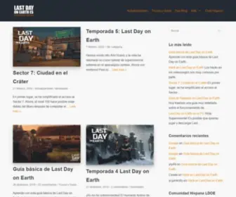 Lastdayonearth.es(Last Day on Earth) Screenshot