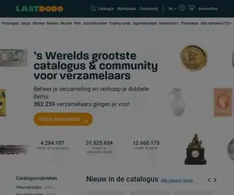 Lastdodo.nl(S Werelds grootste catalogus & community voor verzamelaars) Screenshot