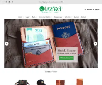 Lastexitgoods.com(Last Exit Goods) Screenshot