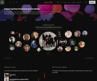 Lastfm.org(Lastfm) Screenshot