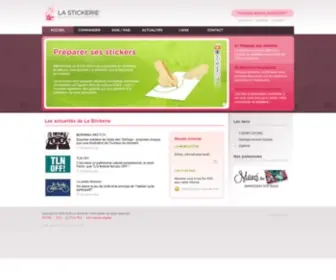 Lastickerie.com(La Stickerie) Screenshot