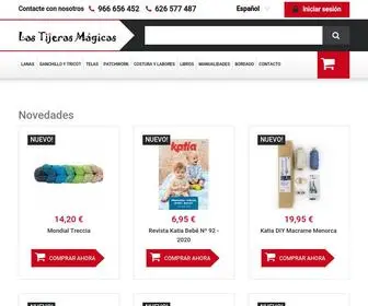 Lastijerasmagicas.com(Mercería Online ▷ Nº1 en Telas y Lanas) Screenshot