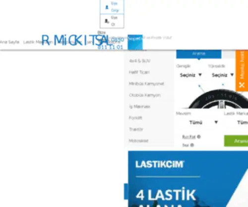 Lastikcim.com(Lastikcim) Screenshot