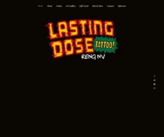 Lastingdosetattoo.com(Mysite) Screenshot