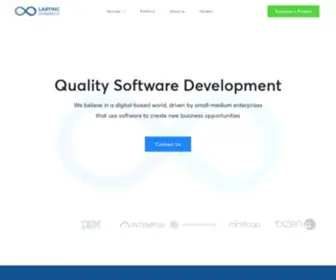 Lastingdynamics.com(Custom software development company) Screenshot