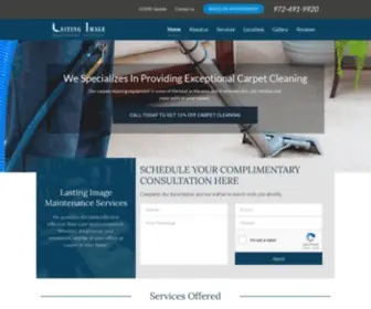 Lastingimagejanitorial.com(House Cleaning Services Plano) Screenshot