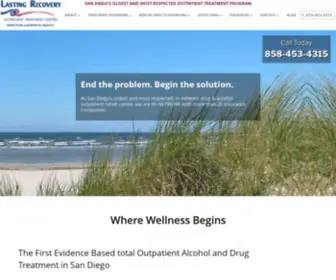 Lastingrecovery.com(Outpatient Addiction Treatment) Screenshot