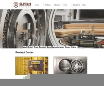 Lastingsafe.com(Safe Deposit Box Manufacturer) Screenshot