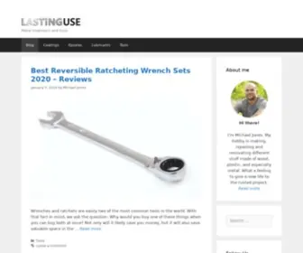 Lastinguse.com(Metal treatment and tools) Screenshot