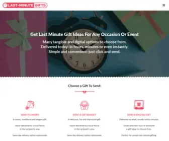 Lastminutegifts.net(Last Minute Gifts) Screenshot