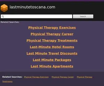 Lastminutetoscana.com(LastMinute Toscana) Screenshot