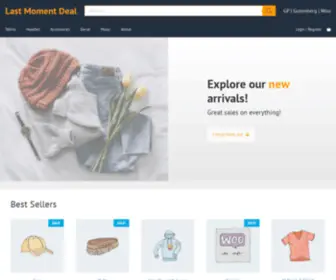 Lastmomentdeal.com(Only The Best Deals) Screenshot