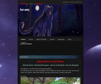 Lastmoon.org(The Last Moon game) Screenshot