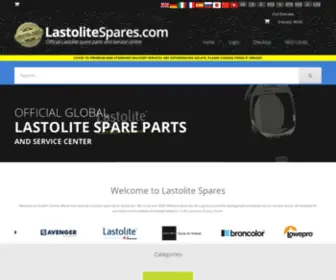 Lastolitespares.com(Lastolite Spares and Parts) Screenshot