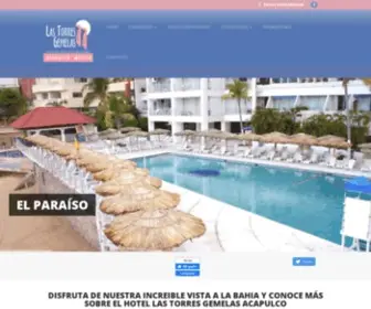 Lastorresgemelas.com(Hotel Acapulco Las Torres Gemelas) Screenshot