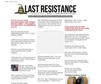 Lastresistance.com(The Last Resistance) Screenshot