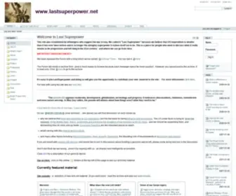 Lastsuperpower.net(Last Superpower) Screenshot