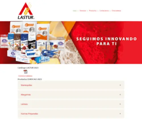 Lastur.com.mx(LASTUR Si tu negocio es el pan) Screenshot