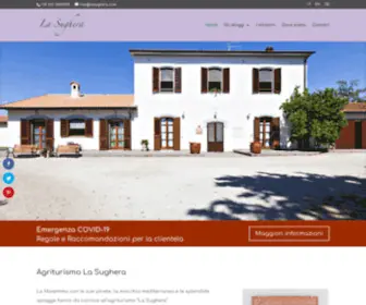 Lasughera.com(Agriturismo La Sughera) Screenshot