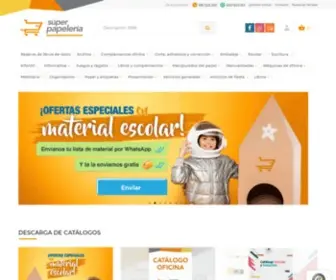 Lasuperpapeleria.com(SUPER PAPELERIA) Screenshot