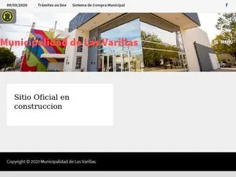 Lasvarillas.gov.ar(Municipalidad de Las Varillas) Screenshot