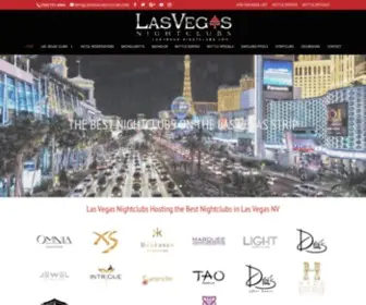 Lasvegas-Nightclubs.com(Las Vegas Nightclubs) Screenshot