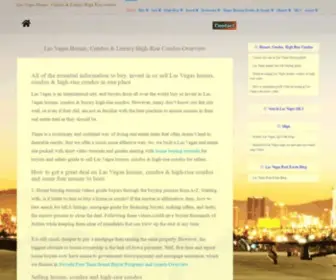 Lasvegas4US.com(Las Vegas Homes) Screenshot