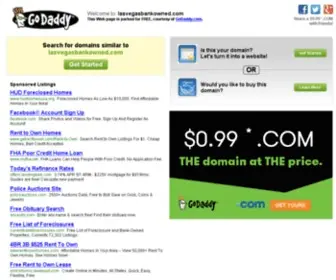 Lasvegasbankowned.com(REO Division) Screenshot