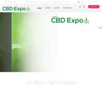 Lasvegascbdexpo.com(Connecting Hemp &amp; CBD professionals worldwide) Screenshot