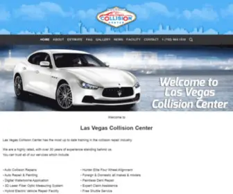 Lasvegascollision.net(Las Vegas Collision Repair Center) Screenshot