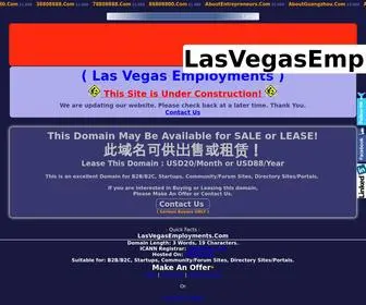 Lasvegasemployments.com(Las Vegas Employments) Screenshot