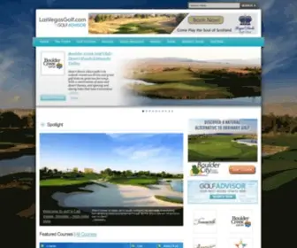 Lasvegasgolftravel.com(Las Vegas Golf Courses) Screenshot