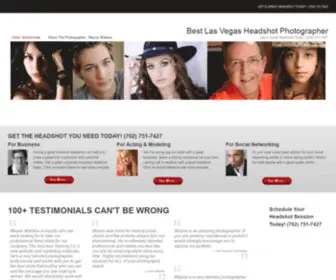 Lasvegasheadshotphotographer.com(The Best Las Vegas Headshot Photographer) Screenshot