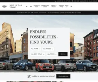 Lasvegasmini.com(MINI of Las Vegas) Screenshot